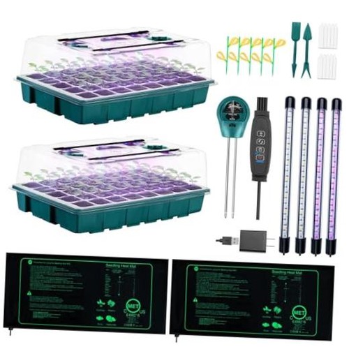 Seed starter tray with - starter, grow