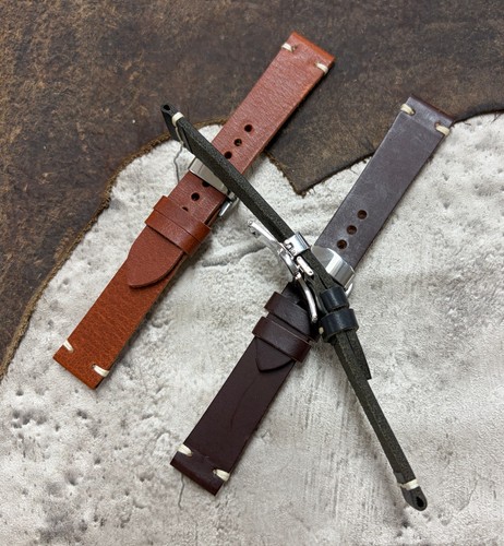 Handmade leather watch - handmade,