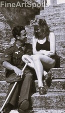Wehrmacht officer with his