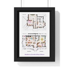 Gilmore Girls House Poster |