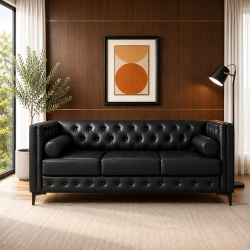 Classic button tufted - 78.5",