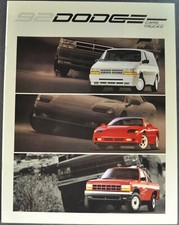 1992 Dodge Brochure Stealth