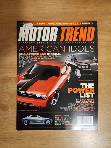 Motortrend february 2006 - motortrend,
