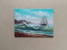Classic seascape oil painting