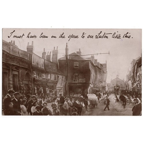 Luton through drunken eyes - luton,