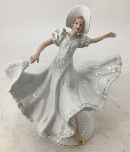 Wallendorf porcelain ballerina - wallendorf,