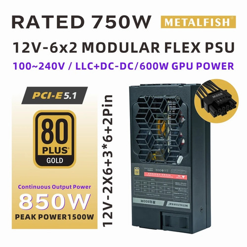 Flex 750w 80plus - 80plus, full
