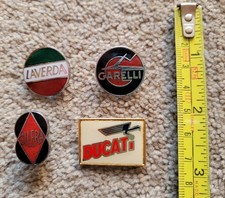 Italian Motorcycle Enamel Pin