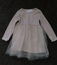Zara Baby Girls Dress, Size 2-3 years, Rose Pink with Tutu Skirt