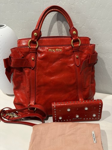 Miu satchel top handle - top,