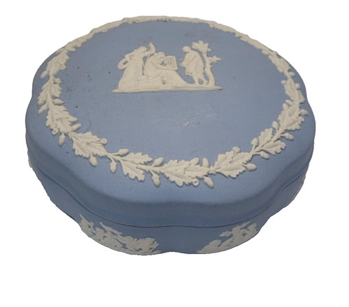 Wedgwood jasperware round - jasperware,