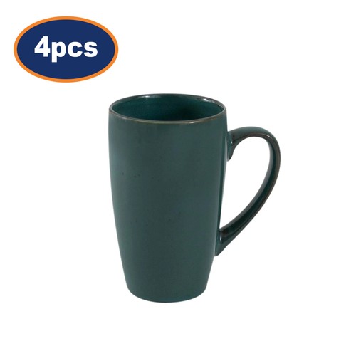 Large mug green - 600ml, reactive