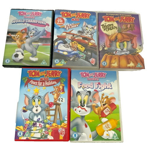 Tom and jerry dvds - tom,