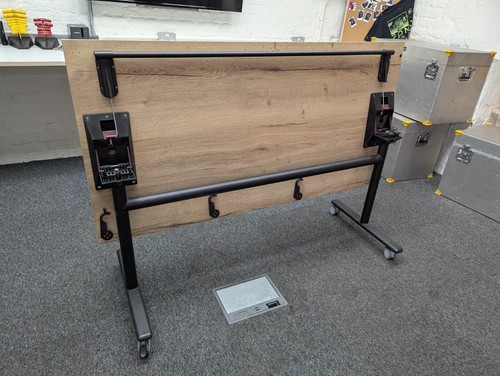 Flip top folding table - flip-top, with