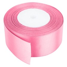 Beautiful Double Sided Satin Ribbon 50mm Wide Plain Cut Per 1M/10M/25M