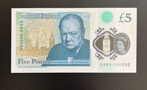 Five pound note aa60 - five,