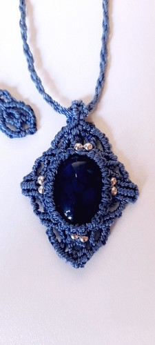 Hand crafted boho macrame - hand,