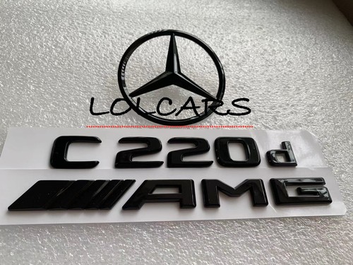 Gloss black rear star - gloss,
