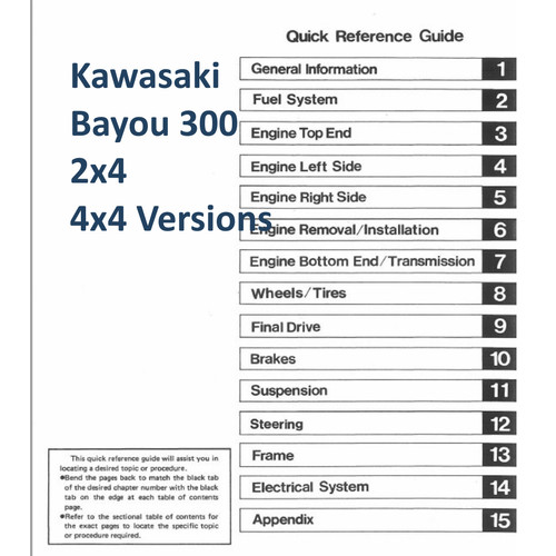 Workshop manual for - manual,