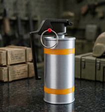 Life size smoke grenade - smoke,