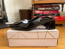 Brand New Black Patent Block