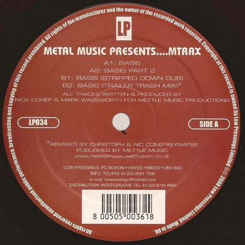 Metal music presents trax - metal,