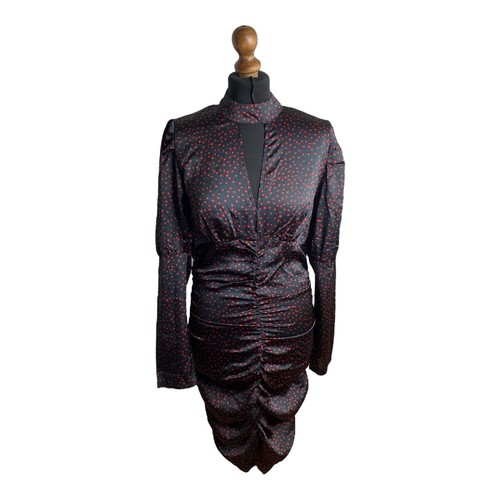 Girls film black satin midi - on,