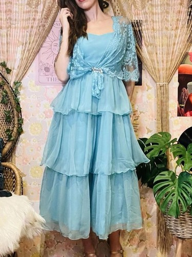 Vintage 1980s prom dress - prom,