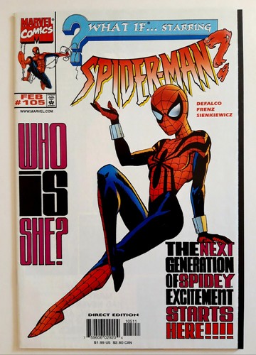 Marvel what 105 spider man - if, spider-man