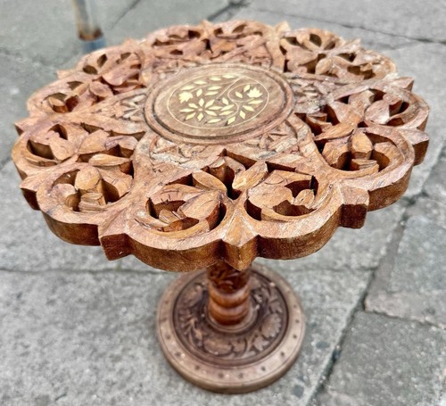 Vintage hand carved small - vintage,