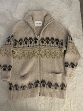 ISABEL MARANT ÉTOILE Deloris fair-isle intarsia wool-blend jacket
