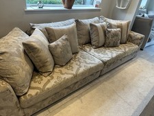 Extra large 3m, 4-5 Seater fabric sofa