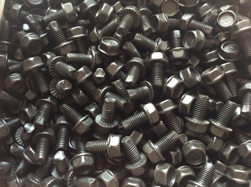 13mm black steel hex head - x,