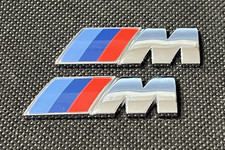 BMW M  - CAR BADGES / EMBLEMS - WILL REQUIRE NEW ADHESIVE TO REAR