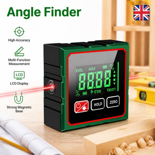 Magnetic digital angle finder - magnetic,