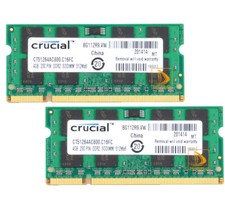 Crucial Kits 2X 4GB 2RX8