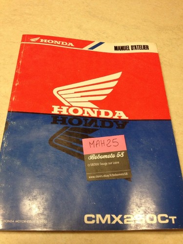 Workshop manual honda - manual, cmx250c