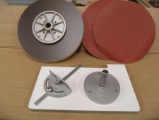 Myford ML8 lathe disc sanding