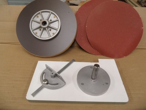 Myford ml8 lathe disc sanding - ml8,
