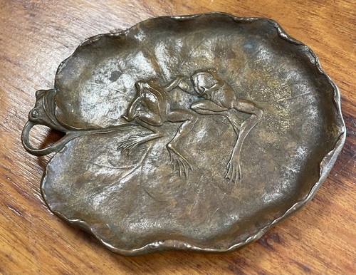 Art nouveau bronze lily - nouveau,