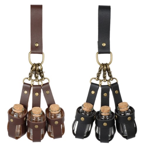 Potion bottle with - potion, leather