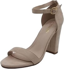 Womens High Block Heel Sandals