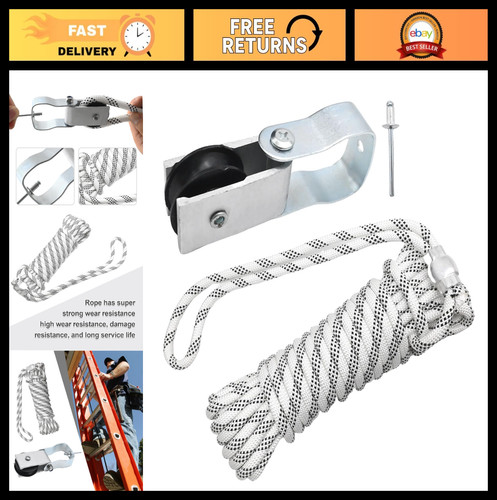 Extension ladder rope - ladder, &