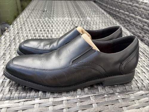 Mens rockport black leather - mens,