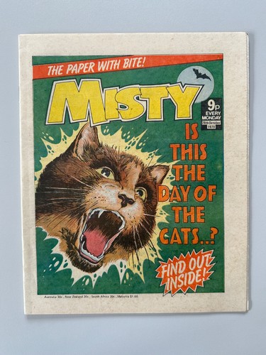 Misty comic october 28th 1978 - comic,