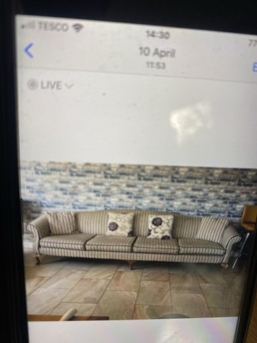 Rare regency sofa - rare, long