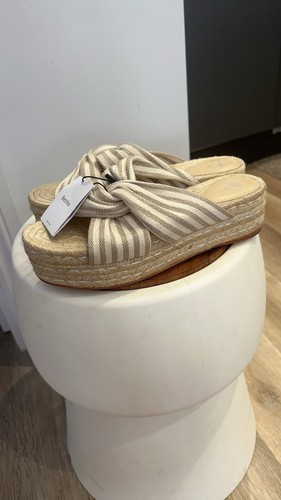 Bershka zara natural - natural, stripe