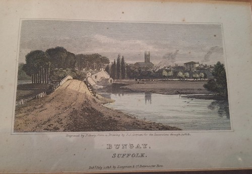 Original 1818 engraving - original, of