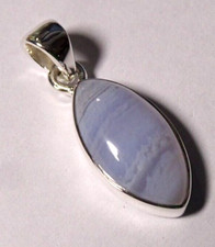 LOVELY STERLING SILVER BLUE