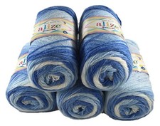 Alize Rainbow wool pack 5 x